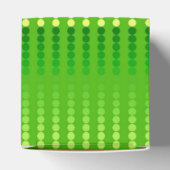 Satindots - Kalkgrün Geschenkschachtel (Oben)
