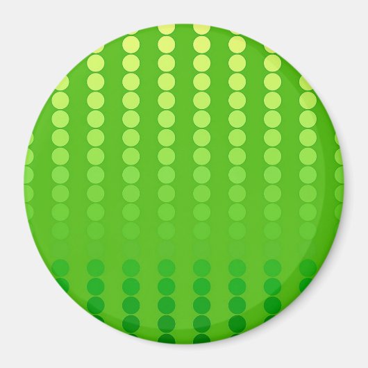 Satindots - Kalkgrün Magnet (Vorne)