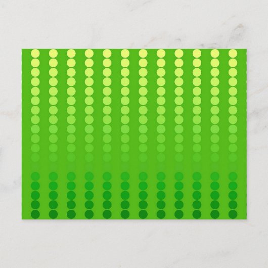 Satindots - Kalkgrün Postkarte (Vorderseite)