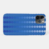 Satindots - Stahlblau Case-Mate iPhone Hülle (Rückseite (Horizontal))
