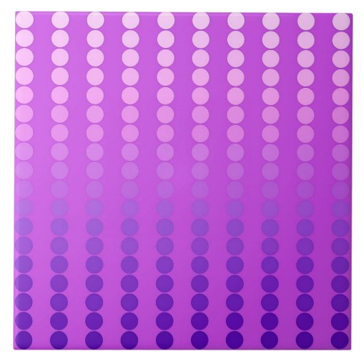 Satindots - violett und orchid fliese (Vorderseite)
