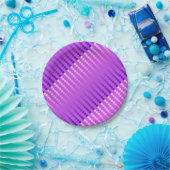 Satindots - violett und orchid pappteller (Party)