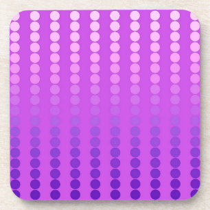 Satindots - violett und orchid untersetzer