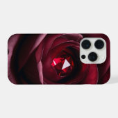 Satinheart Rouge – Rose Gem Phone Case iPhone Hülle (Rückseite (Horizontal))