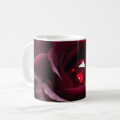 Satinheart Rouge – Ruby Rose Mug Kaffeetasse (Vorderseite Links)