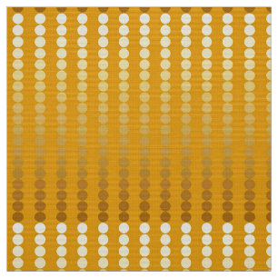 Satinpunkte - Gold und Senf Stoff