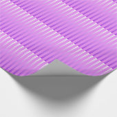 Satinpunkte - Orchideenfarben Geschenkpapier (Ecke)