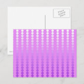 Satinpunkte - Orchideenfarben Postkarte (Vorne/Hinten)