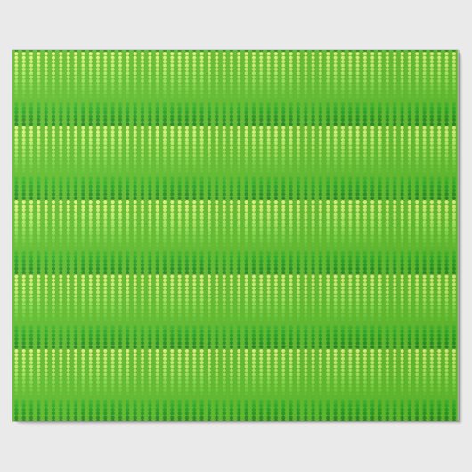 Satinpunkte - Schatten des Limonen Grüns Geschenkpapier (Flach)