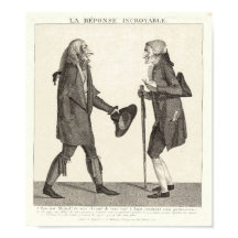 Satire des 18. Jahrhunderts über die unüberwindbar