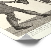 Satire des 18. Jahrhunderts über die unüberwindbar Poster (Ecke)