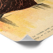 Satire eines Salon-musikalischen Abends Poster (Ecke)