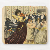 Satire eines Salonmusical-Abends Mousepad (Vorne)
