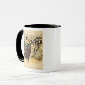 Satire eines Salonmusical-Abends Tasse (Vorderseite Links)