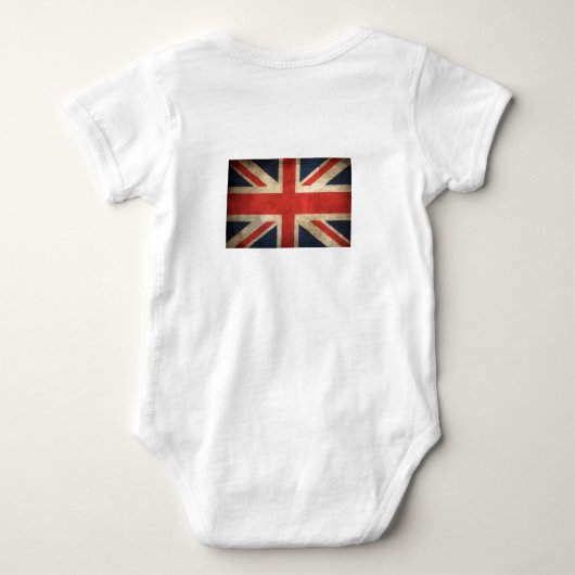 Satire Two Tier Kier Babygro Baby Strampler (Rückseite)