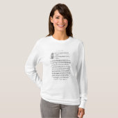 "Satiren durch Nicolas Boileau T-Shirt (Vorne ganz)