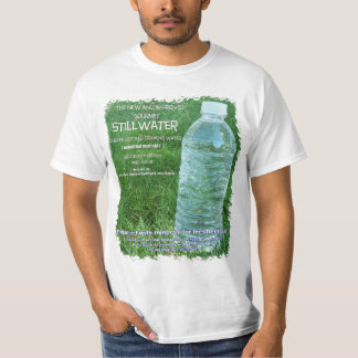 Satiren-Parodie-Parodie-Wasserflaschenaufkleber T-Shirt