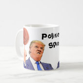 Satiren-Tasse | Donald Trump politische Kaffeetasse (Vorderseite Links)