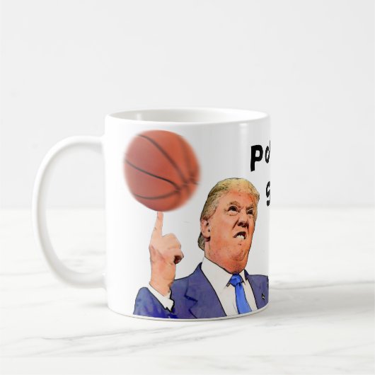 Satiren-Tasse | Donald Trump politische Kaffeetasse (Links)