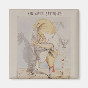 Satirische Fantasien, Karikatur von Adolphe Magnet