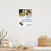 Satirisches Anti-Raucher-Poster Poster (Küche)