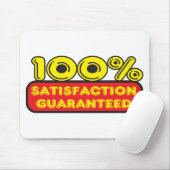 satisfaction guaranteed mousepad (Mit Mouse)