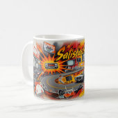 Satisfaction Retro Highway Rebellion Tasse (Vorderseite Links)