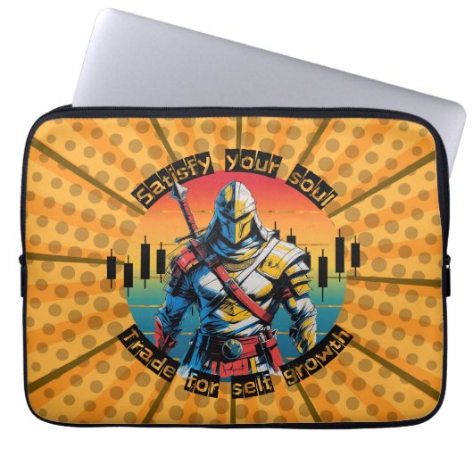 Satisfy | Trade motivation | Fantasy Design Comic Laptopschutzhülle (Vorderseite)