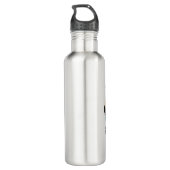 Satisfy | Trade motivation | Fantasy Design Edelstahlflasche (Rückseite)