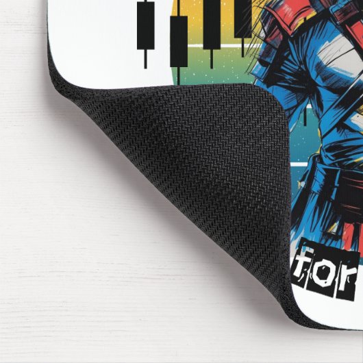 Satisfy | Trade motivation | Fantasy Design Mousepad (Ecke)