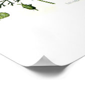 Sativum coriandrum poster (Ecke)