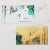 satoko visitenkarte (Vorne/Hinten)