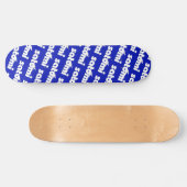 Satomi "Blue" Skateboard Deck (Horizontal)