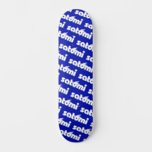 Satomi "Blue" Skateboard Deck