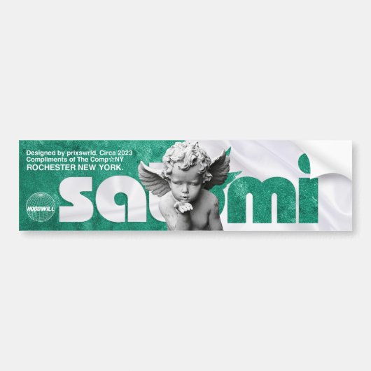 Satomi-Motorsport "𝙨 𝙩 𝙤 𝙢 𝙜 𝙖 𝙞  Autoaufkleber (Vorne)