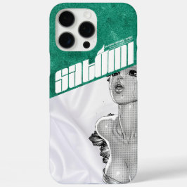 Satomi-Motorsport "𝙬 𝙚 𝙚 𝙢 𝙥 𝙚 GREEN" iPhone 16 Pro Max Hülle