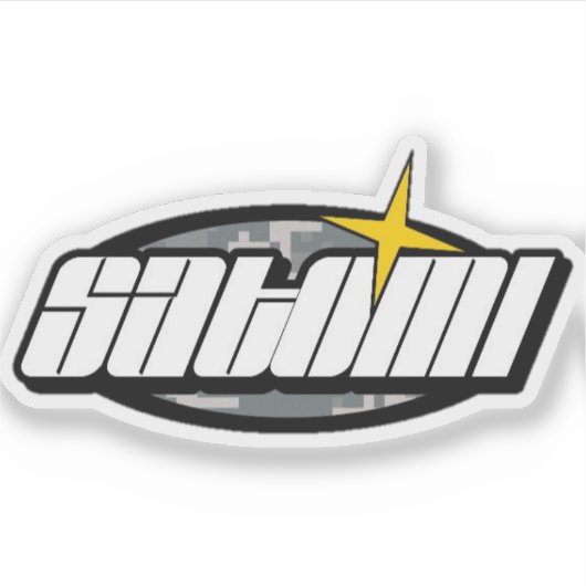 Satomi-Motorsport-Aktion Aufkleber (Vorderseite)