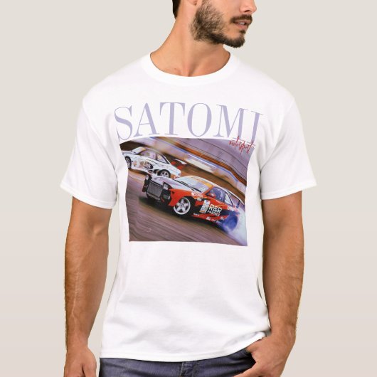 Satomi-Motorsport "Drift Scene" T-Shirt (Vorderseite)