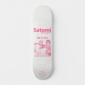 satomi motorsport KRIEG IST VERKAUF Skateboard (Vorderseite)