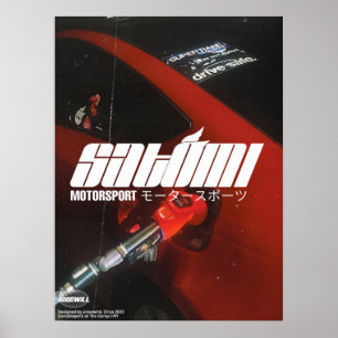 Satomi-Motorsport-Poster Nr.111 Poster