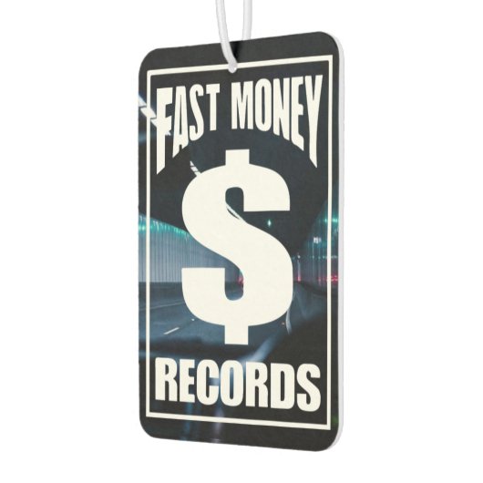 Satomi-Motorsport "Schnelle Geld-Platten" Autolufterfrischer (Links)