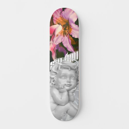 Satomi-Motorsport "WGDWBIT?" Skateboard (Vorderseite)