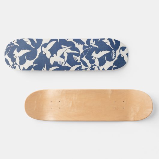 satomi motorsport x pigeons skateboard (Horizontal)