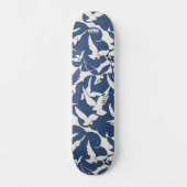 satomi motorsport x pigeons skateboard (Vorderseite)