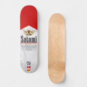 satomi motorsports Senna MP4/4 Skateboard (Vorderseite)
