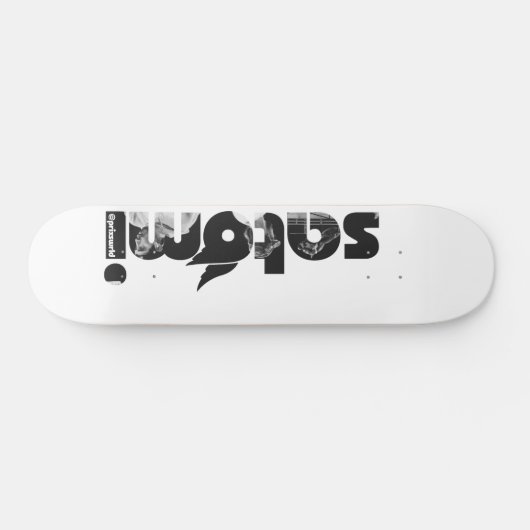 satomi "Zuhause Town" Skateboard (Horizontal)