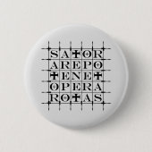 SATOR-Platz [SCHWARZ] Button (Vorderseite)