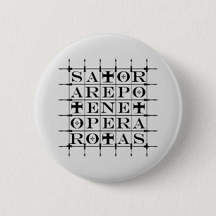 SATOR-Platz [SCHWARZ] Button