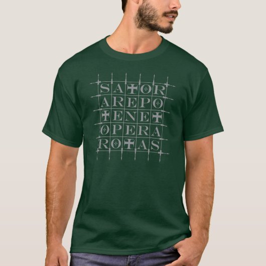 SATOR Square [GRAY] T-Shirt (Vorderseite)