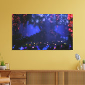 Satori (Nacht) Starke Leinwand (Insitu (Wohnzimmer))